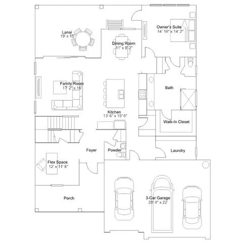 Floorplan - 3178 Mindfullness Dr, Clermont, FL 34714 photo 1 of 2