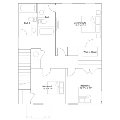Floorplan - 261 Avre Loop, Kyle, TX 78640 photo 2 of 2