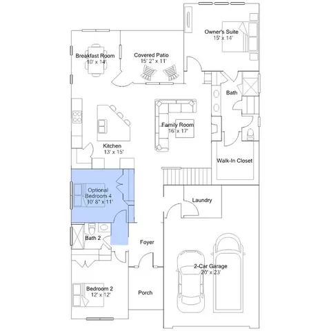 Floorplan - 5476 Redbud Rd, Lancaster, SC 29720 photo 2 of 5