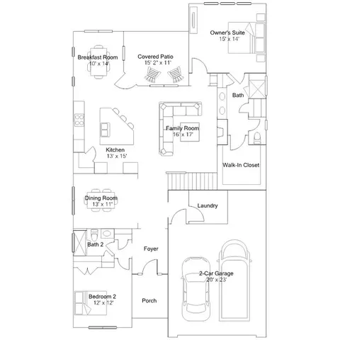Floorplan - 5476 Redbud Rd, Lancaster, SC 29720 photo 1 of 5