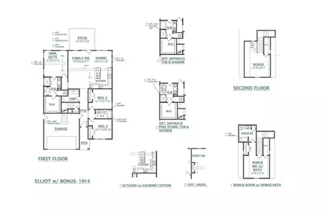 Floorplan - Cypress Valley Community, Moncks Corner, SC 29461 photo 1 of 1