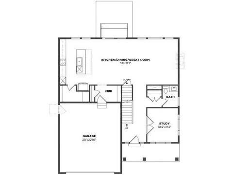 Floorplan - 3022 N Lone Pine St, Eagle Mountain, UT 84013 photo 2 of 3