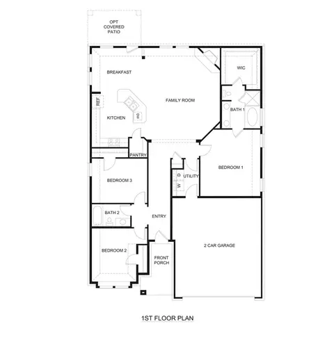 Floorplan - 2148 Hampton St, Anna, TX 75409 photo 1 of 1