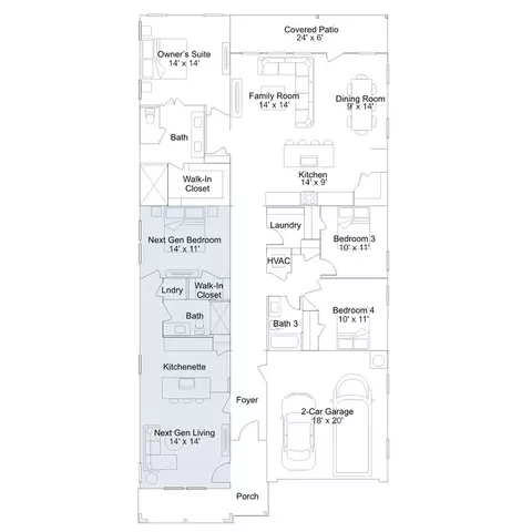 Floorplan - 308 Cypress Fork Trl, Saint Cloud, FL 34772 photo 1 of 1