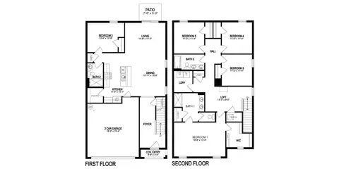 Floorplan - 5152 Native Mile Loop, Davenport, FL 33837 photo 1 of 1