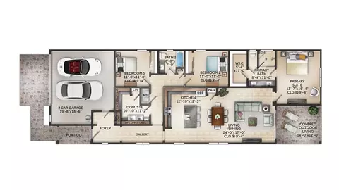 Floorplan - 3177 Greenview Ln, Saint Cloud, FL 34773 photo 1 of 1