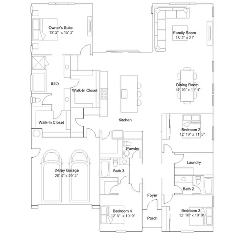Floorplan - 7727 Levant Pl, Tracy, CA 95377 photo 1 of 1