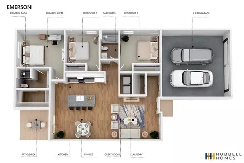 Floorplan - 4375 E 44th St, Des Moines, IA 50317 photo 1 of 2