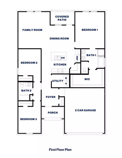 Floorplan - 4212 Marigold Meadows Ct, Conroe, TX 77303 photo 1 of 1