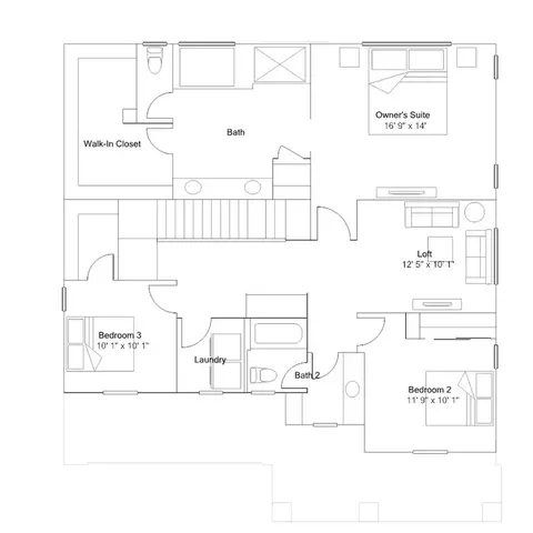 Floorplan - 2848 Wrangell St, Manteca, CA 95337 photo 2 of 2