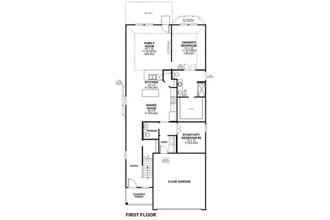 Floorplan - 8024 Butterfield Dr, Sanger, TX 76266 photo 2 of 4