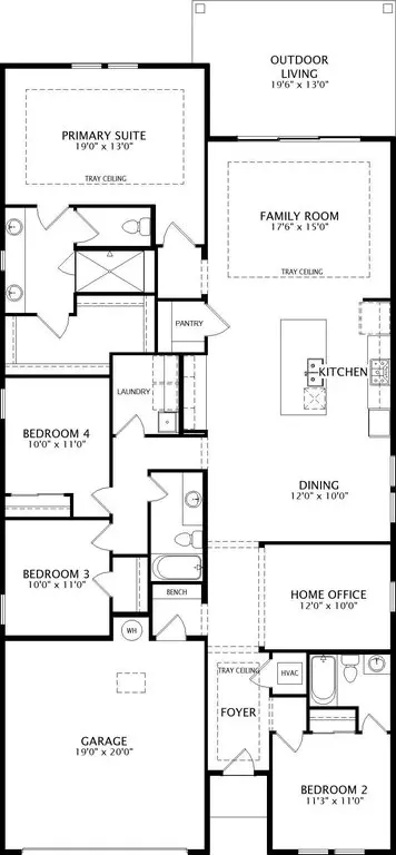 Floorplan - 37 Cypress Bluff Way, Saint Augustine, FL 32084 photo 1 of 1