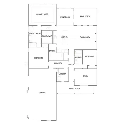 Floorplan - 16293 E 101st St N, Owasso, OK 74055 photo 1 of 1