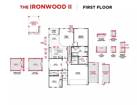 Floorplan - 8809 Retama St, Aubrey, TX 76227 photo 1 of 2