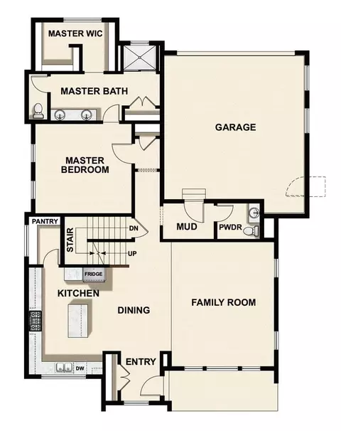 Floorplan - 2737 E Hayloft Ln, Heber, UT 84032 photo 1 of 3