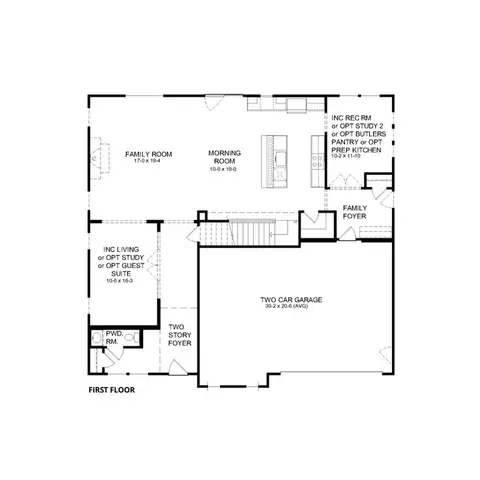 Floorplan - 1322 Trailhead Pl, Harrison, OH 45030 photo 1 of 2