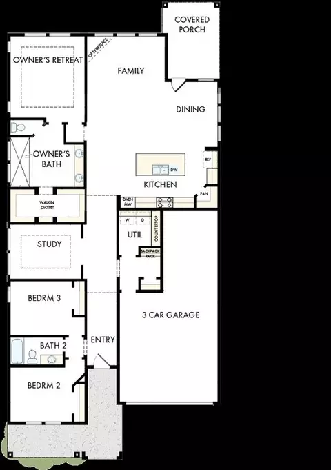 Floorplan - 1804 Beavers Bend Dr, Celina, TX 75009 photo 1 of 1