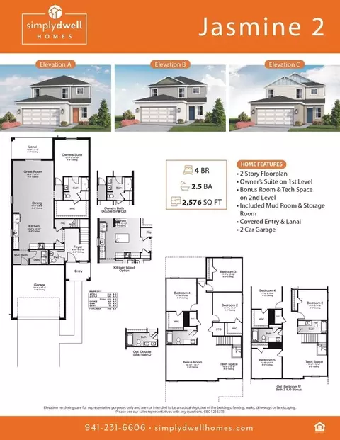 Floorplan - 4638 Hawthorn Ave, Parrish, FL 34219 photo 1 of 1