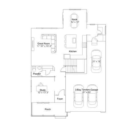 Floorplan - 3021 S Joyce Ct, Morrison, CO 80465 photo 1 of 4