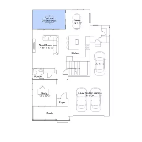 Floorplan - 3021 S Joyce Ct, Morrison, CO 80465 photo 2 of 4