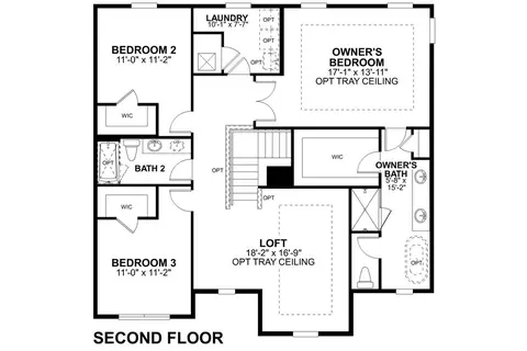 Floorplan - 2547 Great Heron Ave, Saint Cloud, FL 34773 photo 1 of 5