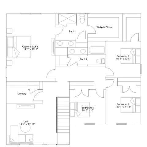 Floorplan - 831 Sparano Loop, York, SC 29745 photo 3 of 3