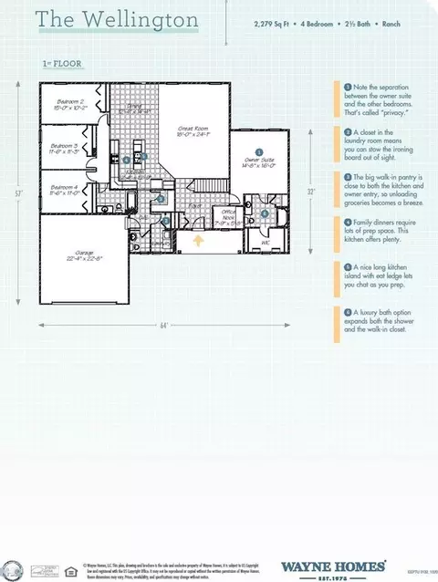 Floorplan - 3859 Eastern Rd, Norton, OH 44203 photo 1 of 1