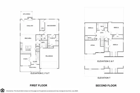 Floorplan - 1188 Summer Duck Loop, Florence, SC 29501 photo 1 of 1