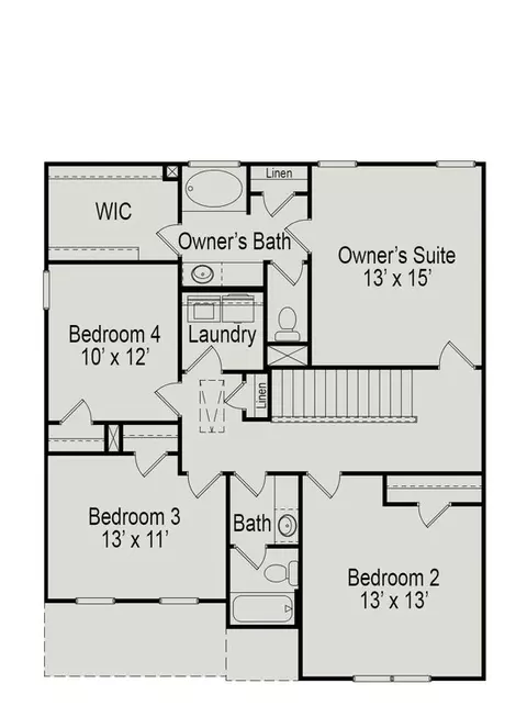 Floorplan - 301 Shantz Way, Byron, GA 31008 photo 2 of 2