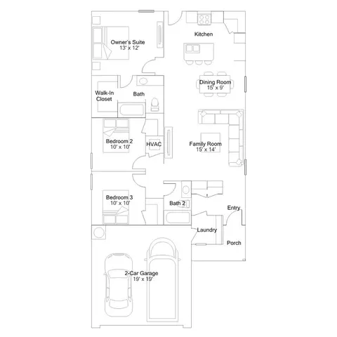 Floorplan - 105 N Lopp Ranch Rd, Haskell, OK 74436 photo 1 of 1