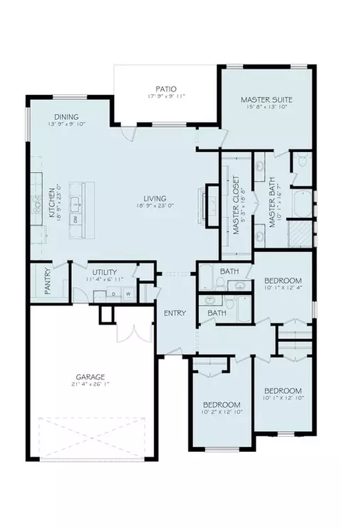 Floorplan - Undisclosed, Lubbock, TX 79416 photo 1 of 1