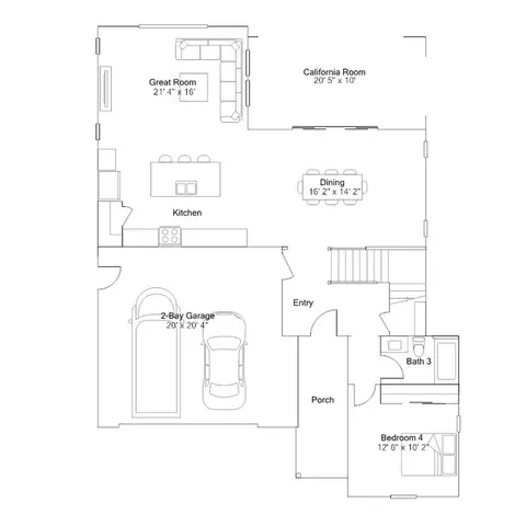 Floorplan - 5548 Dora Way, Oceanside, CA 92057 photo 1 of 2