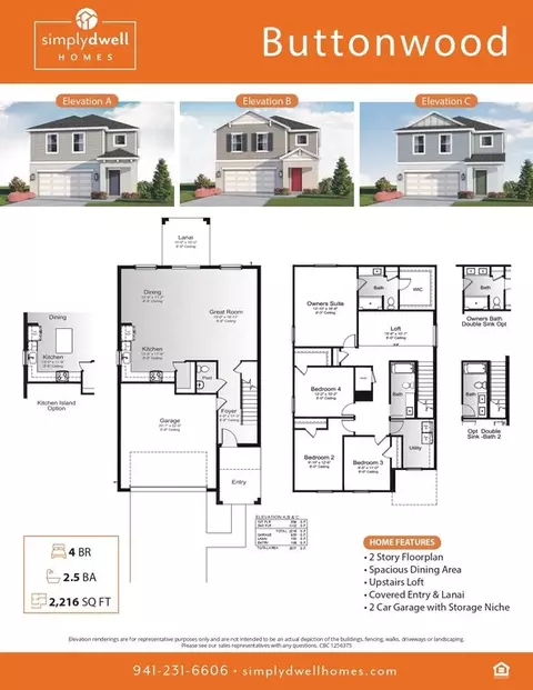Floorplan - 4638 Hawthorn Ave, Parrish, FL 34219 photo 1 of 1