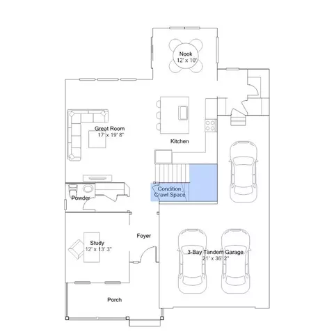 Floorplan - 2333 S Gold Bug St, Aurora, CO 80018 photo 2 of 6