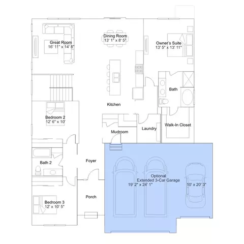 Floorplan - 6601 Tamarack Ln, Corcoran, MN 55340 photo 1 of 6