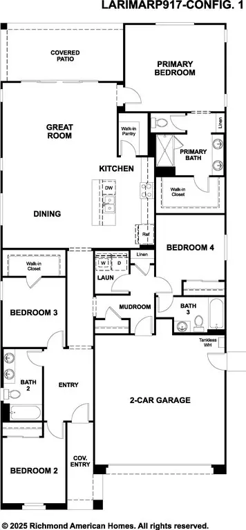 Floorplan - 8050 W Granada Rd, Phoenix, AZ 85035 photo 1 of 1