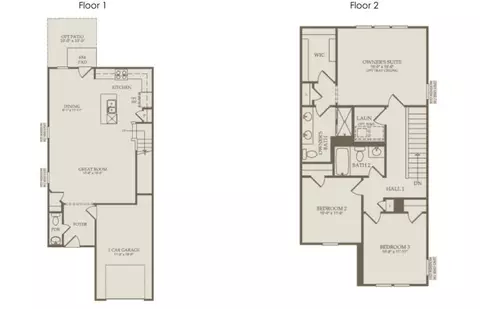 Floorplan - 4170 Rustic Ridge Dr, Durham, NC 27704 photo 1 of 1