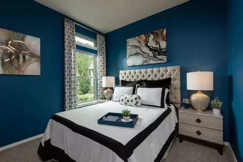 Bedroom - 407 Aztec Cave Dr, New Caney, TX 77357 photo 2 of 10