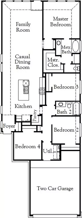 Floorplan - 407 Aztec Cave Dr, New Caney, TX 77357 photo 1 of 1