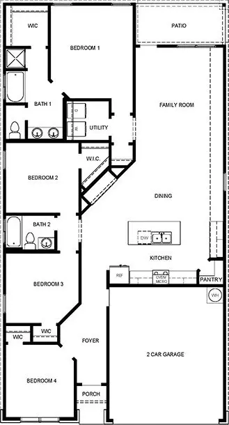 Floorplan - 5318 La Rambla, Converse, TX 78109 photo 1 of 1