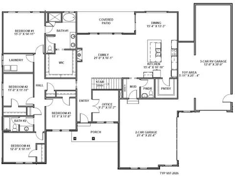 Floorplan - 718 N 1600 E, Salem, UT 84653 photo 1 of 2