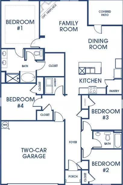 Floorplan - 515 Alder Lane Ct, Griffin, GA 30223 photo 1 of 1