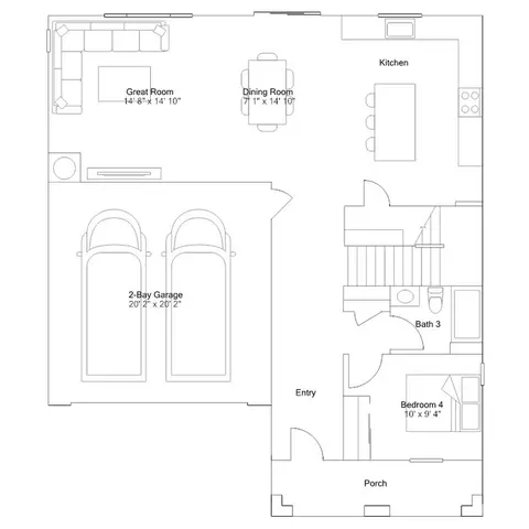 Floorplan - 1283 Braided Mane Dr, San Jacinto, CA 92582 photo 1 of 1