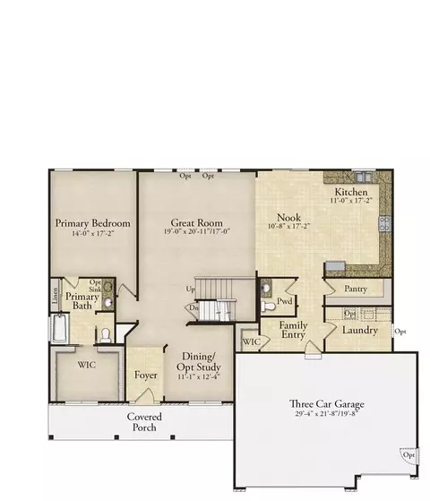 Floorplan - 437 Mossy Brook Dr, O'fallon, MO 63366 photo 1 of 1