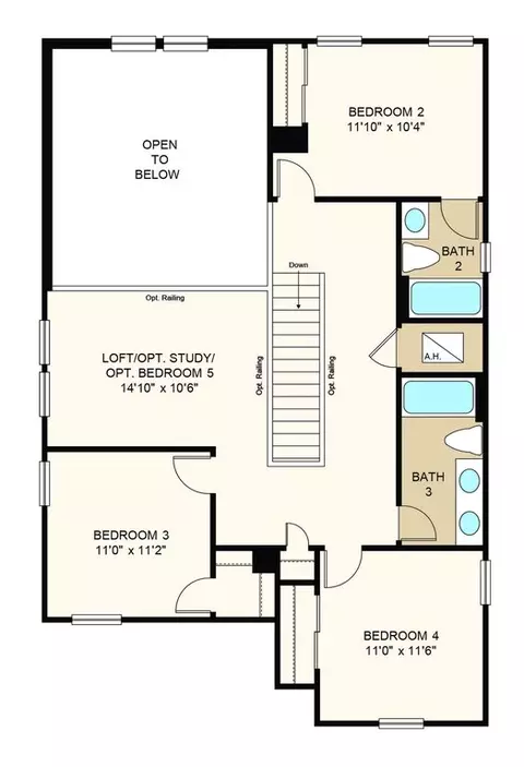 Floorplan - 5097 Lost Key Pl, Saint Cloud, FL 34771 photo 2 of 3