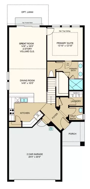 Floorplan - 5097 Lost Key Pl, Saint Cloud, FL 34771 photo 1 of 3