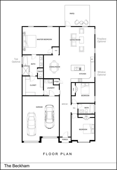 Floorplan - Fox Gap Ln, Hixson, TN 37343 photo 1 of 1