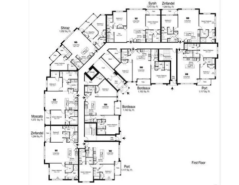 Floorplan - Unit 203, Lewes, DE 19958 photo 2 of 2