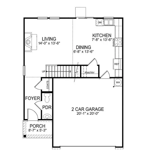 Floorplan - 4697 Fanning Rd, Hickory, NC 28602 photo 1 of 2