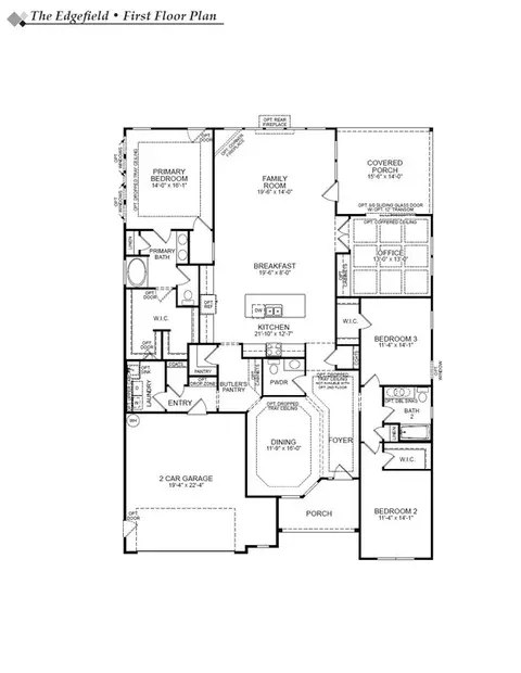 Floorplan - 1229 Carrington Dr, Stanley, NC 28164 photo 1 of 2